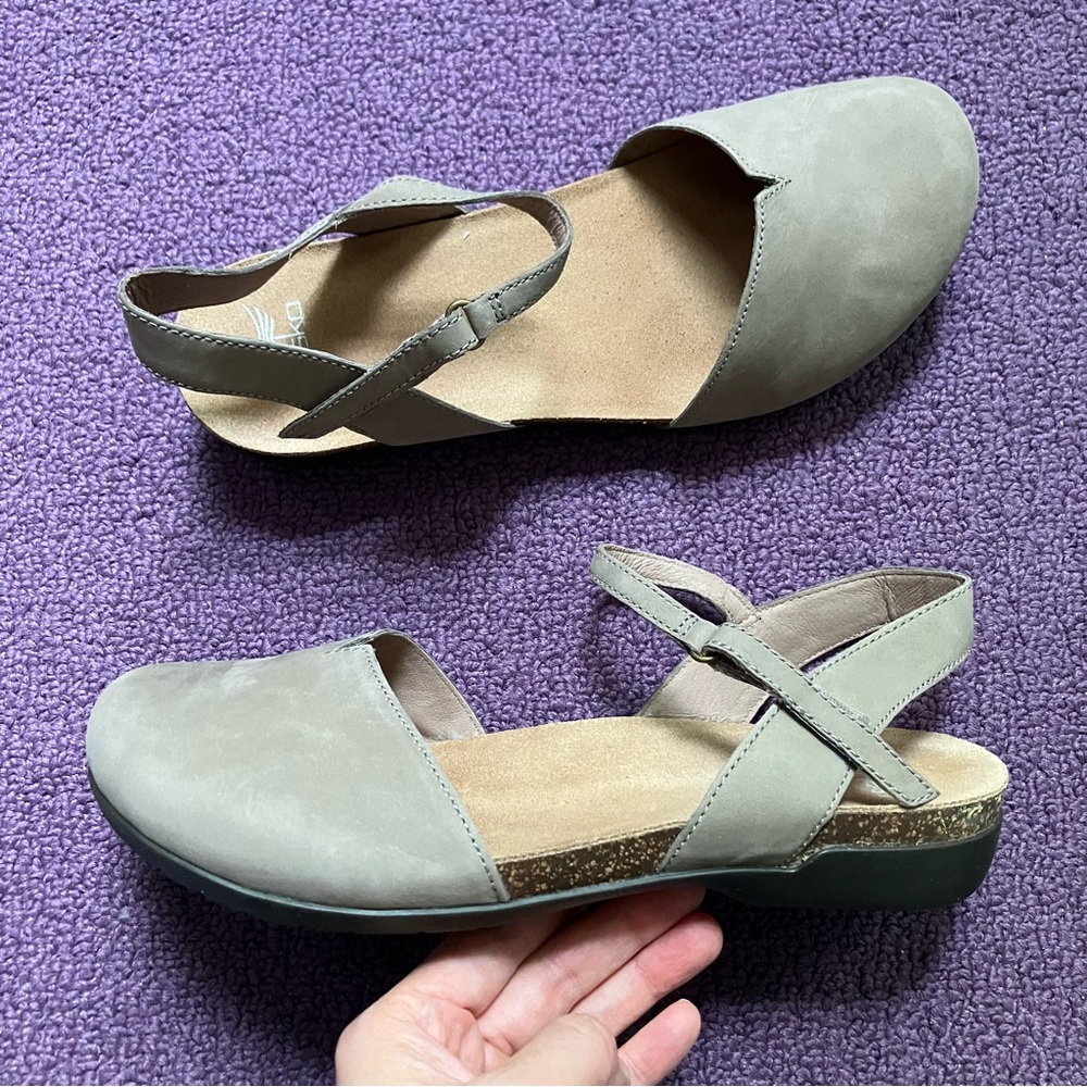 Dansko Rowan Nubuck Sandals Size 40 - Picture 3 of 8